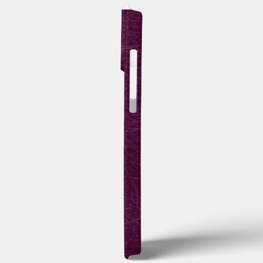 Coques Case-Mate iPhone On Dirait Du Cuir Violet (Verso / Gauche)