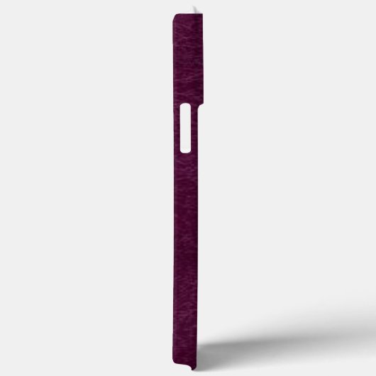 Coques Case-Mate iPhone On Dirait Du Cuir Violet (Verso / Droite)