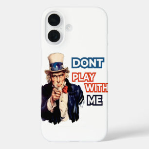 Coques iPhone 16 Oncle Sam dit que arrête de jouer'