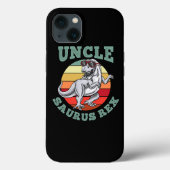 Coques Case-Mate iPhone Oncle Saurus Rex Unclesaurus Dinosaur Famille 2 (Verso)