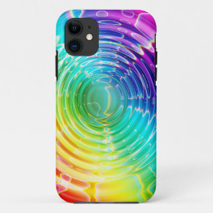 Coques Pour iPhone Onde de choc d'arc-en-ciel
