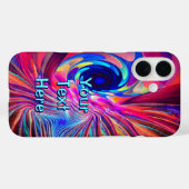 Coques Case-Mate iPhone Onde de torsion (Verso (horizontal))
