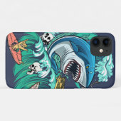 Coques Case-Mate iPhone Onde requin (Dos (Horizontal))