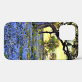 Coques Case-Mate iPhone Onderdonk - Vieux chêne vivant et bleuets (Verso (horizontal))