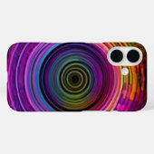 Coques Case-Mate iPhone Ondes arc-en-ciel (Verso (horizontal))
