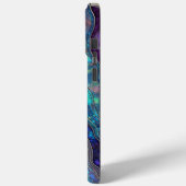 Coques Case-Mate iPhone Ondes Colorées (Verso / Gauche)