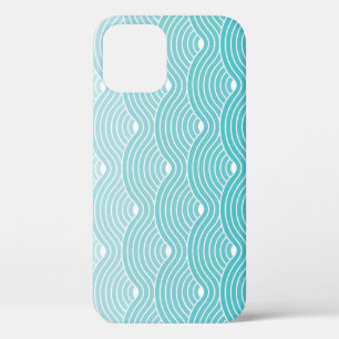 Case-Mate iPhone Case Ondes de courbe : Motif géométrique Vintage