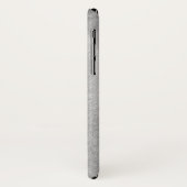 Coques Case-Mate iPhone Ondes de sable noir et blanc (Dos/Gauche)