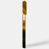 Coques Case-Mate iPhone Ondes dorées de soie (Verso / Droite)