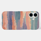 Coques Case-Mate iPhone Ondes Horizon Doux (Verso (horizontal))