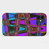 Coques Case-Mate iPhone ondes liquides (Dos (Horizontal))