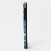 Coques Case-Mate iPhone Ondes océaniques rétro (Dos/Gauche)