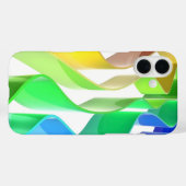 Coques Case-Mate iPhone Ondes Rainbow (Verso (horizontal))