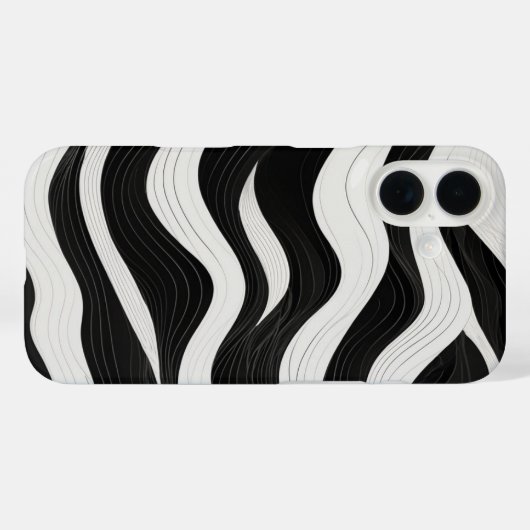 Coques Case-Mate iPhone Ondes stratifiées (Verso (horizontal))