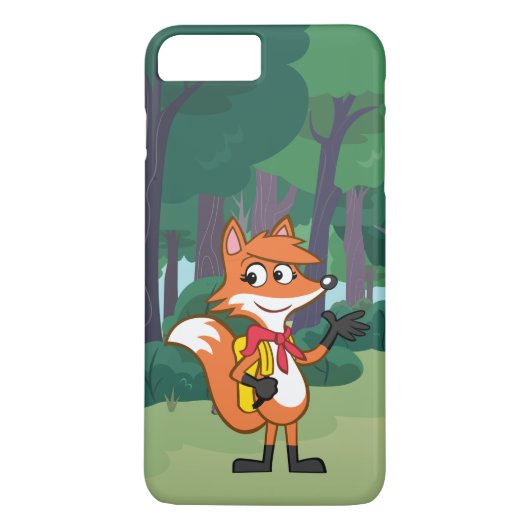 Coques Case-Mate iPhone Ondulation de Fox de Rick | Scarlett de garde (Dos)