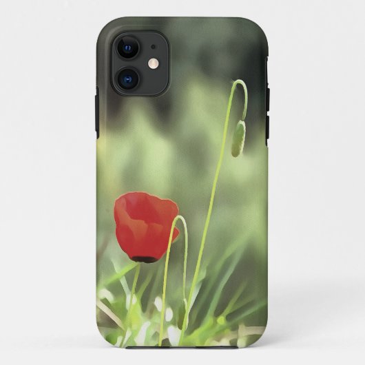 Coques Case-Mate iPhone One Poppy Artistic (Dos)