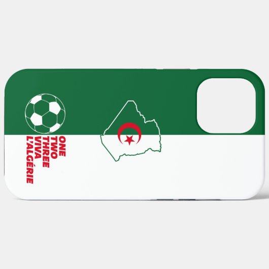 Coques Case-Mate iPhone One, two, three viva l'Algérie IPhone case (Verso (horizontal))