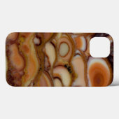 Coques Case-Mate iPhone Onyx à taches brunes (Verso (horizontal))