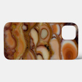Coques Case-Mate iPhone Onyx à taches brunes (Verso (horizontal))