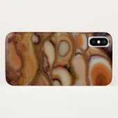 Coques Case-Mate iPhone Onyx à taches brunes (Dos (Horizontal))