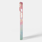 Coques Case-Mate iPhone Opal de filigree victorien look rose or turquoise (Verso / Gauche)