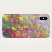 Coques Case-Mate iPhone Opale de Brésilien d'arc-en-ciel de Falln (Dos (Horizontal))