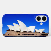 Coques Case-Mate iPhone opéra de sydney bleu (Verso (horizontal))
