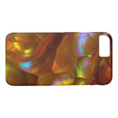 Coques Case-Mate iPhone Opéra d'incendie orange d'Iridescente (Dos (Horizontal))