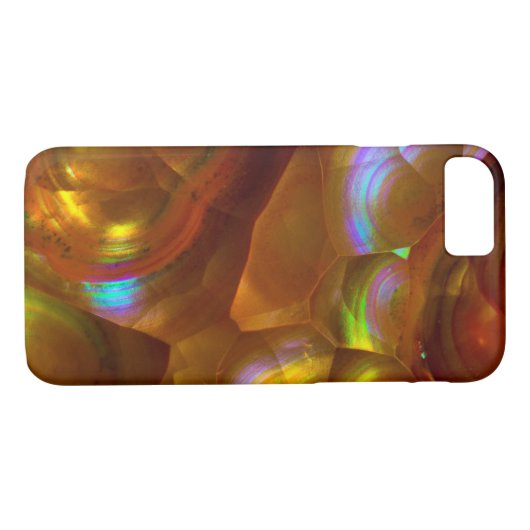 Coques Case-Mate iPhone Opéra d'incendie orange d'Iridescente (Dos (Horizontal))