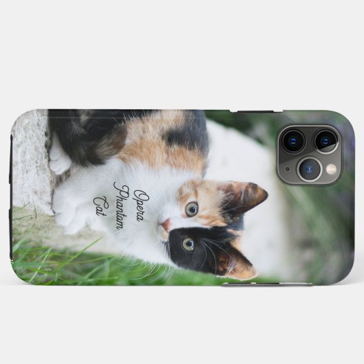 Coques Case-Mate iPhone Opera Phantom Chat (Dos (Horizontal))