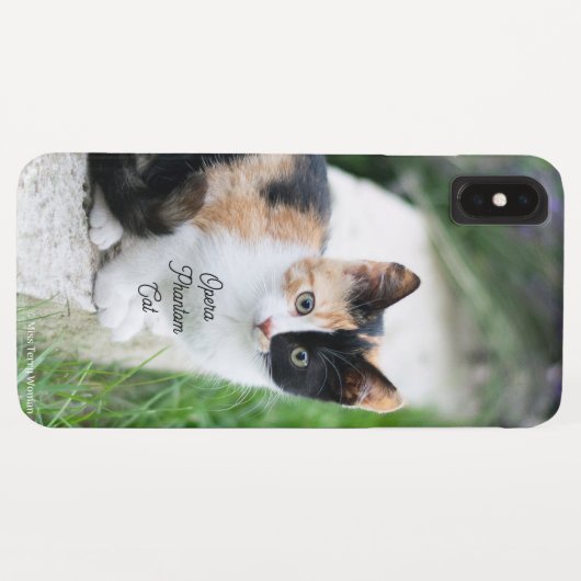 Coques Case-Mate iPhone Opera Phantom Chat (Dos (Horizontal))