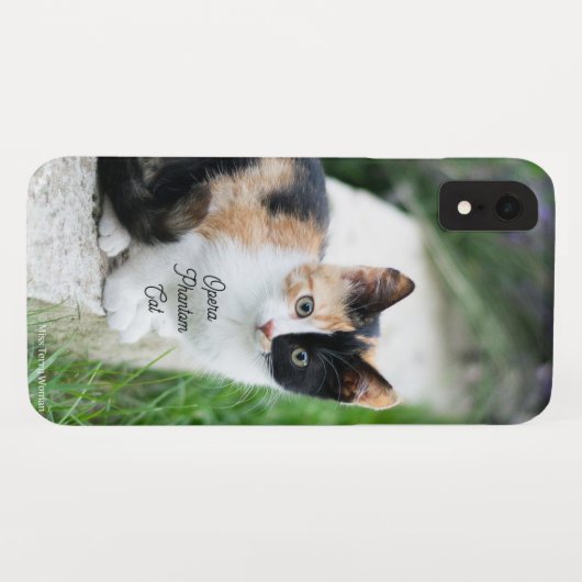 Coques Case-Mate iPhone Opera Phantom Chat (Dos (Horizontal))