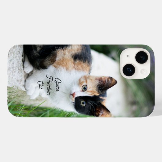 Coques Case-Mate iPhone Opera Phantom Chat (Verso (horizontal))