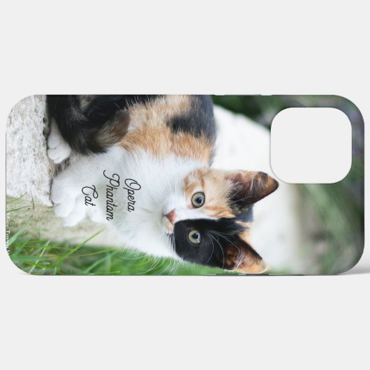 Coques Case-Mate iPhone Opera Phantom Chat (Verso (horizontal))