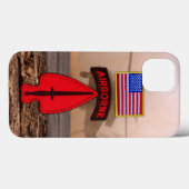 Coques Case-Mate iPhone Opérations spéciales USASOC Vets Patch (Verso (horizontal))