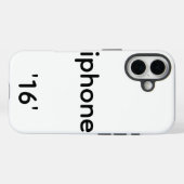 Coques Case-Mate iPhone optimiste, arrogant, cynique, reconnaissant, ambit (Verso (horizontal))