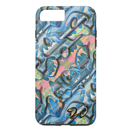 Coques Case-Mate iPhone Options 13A-B des Motifs Abstraits (Dos)