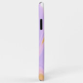 Coques Case-Mate iPhone Or Abstrait rose pourpre rose liquide (Dos/Droite)