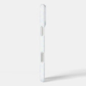 Coques Case-Mate iPhone OR CADUCUS MÉDICALE SYMBOLE Blanc Monogramme (Verso / Droite)