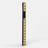 Coques Case-Mate iPhone Or Chevron (Dos/Droite)