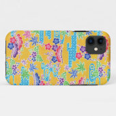 Coques Case-Mate iPhone Or de Bingata (Dos (Horizontal))