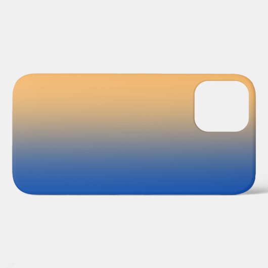 Coques Case-Mate iPhone Or doux Jaune orange bleu (Verso (horizontal))