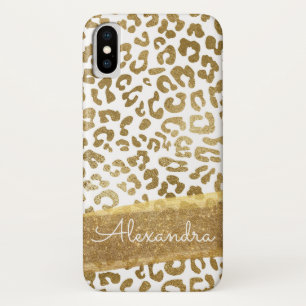 Etui iPhone Case-Mate Or et poster de animal blanc avec des parties