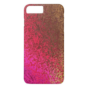 Coque iPhone 8 Plus/7 Plus Or et rose Shimmer