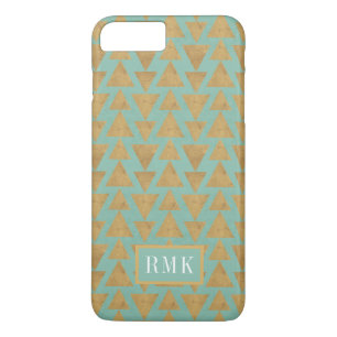Coque Case-Mate Pour iPhone Or extérieur d'étape du monogramme Geo et
