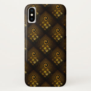 Case-Mate iPhone Case Or Moderne Bohème Élégant Motif d'Art Abstrait #50