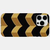 Coques Case-Mate iPhone Or noir (Verso (horizontal))