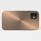 Coques Case-Mate iPhone Or rose (Dos (Horizontal))