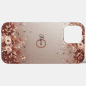 Coques Case-Mate iPhone Or rose moderne et élégant10 (Verso (horizontal))