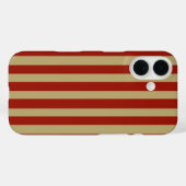 Coques Case-Mate iPhone Or rouge (Verso (horizontal))